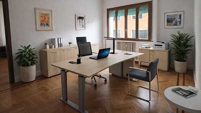 work back office and business representation